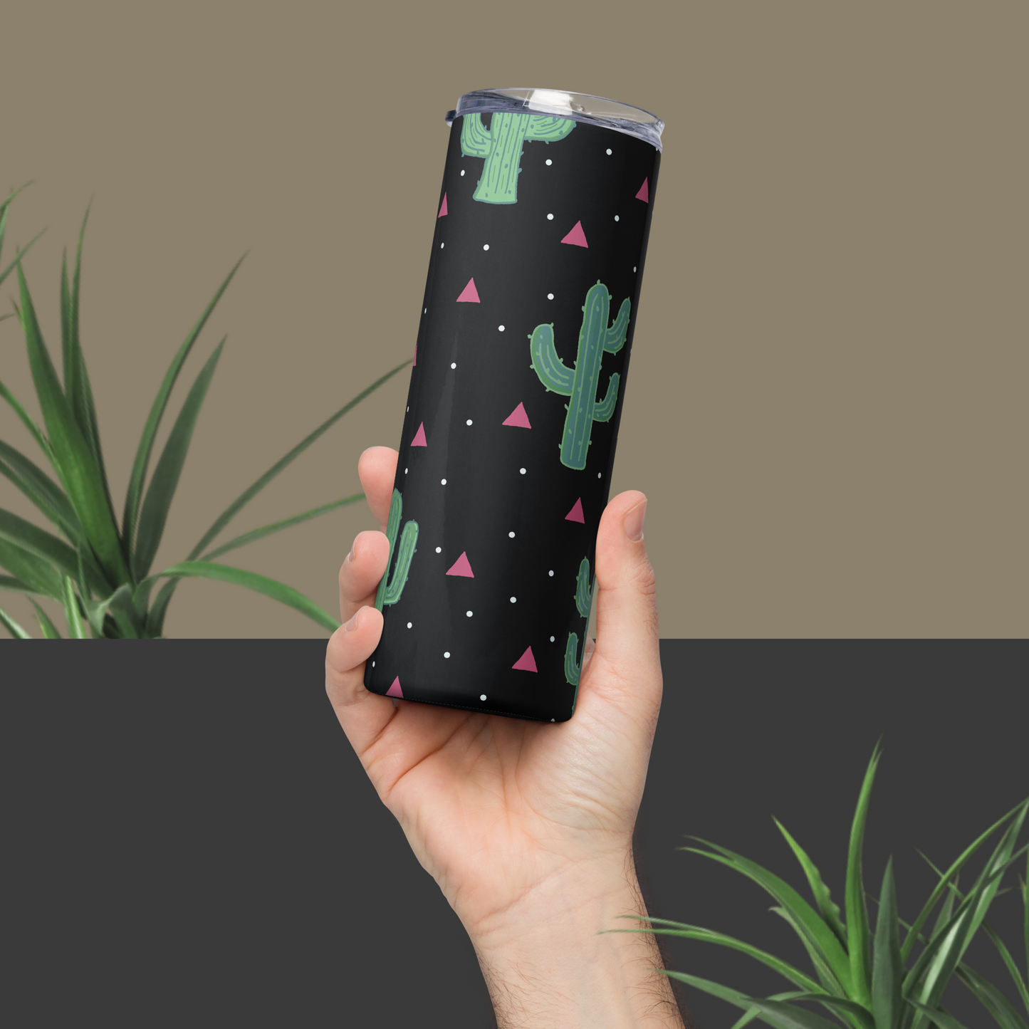 Desert Cactus Tumbler | Stainless Steel