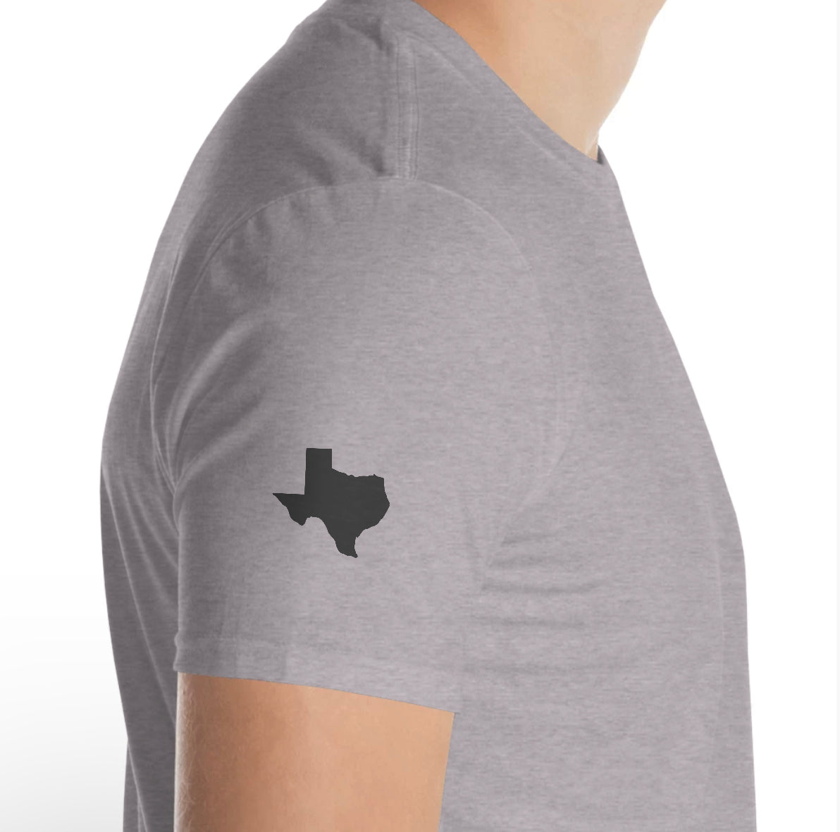 Texas Longhorn Graphic Tee | Orange Border | Cotton Short Sleeve