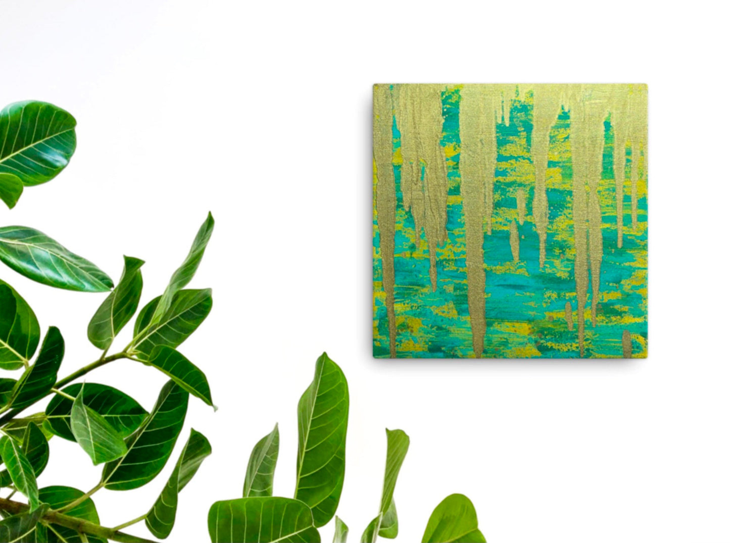 Golden Hour - Abstract Acrylic Painting - Home Wall Decor